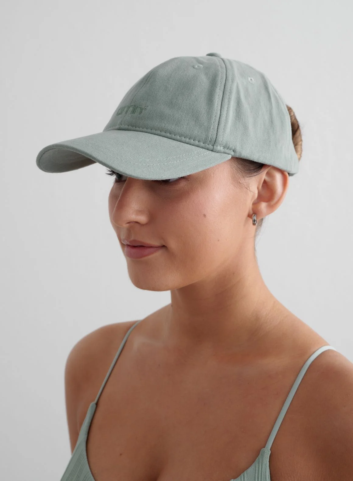 Aqua Small Logo Cap - Image 2