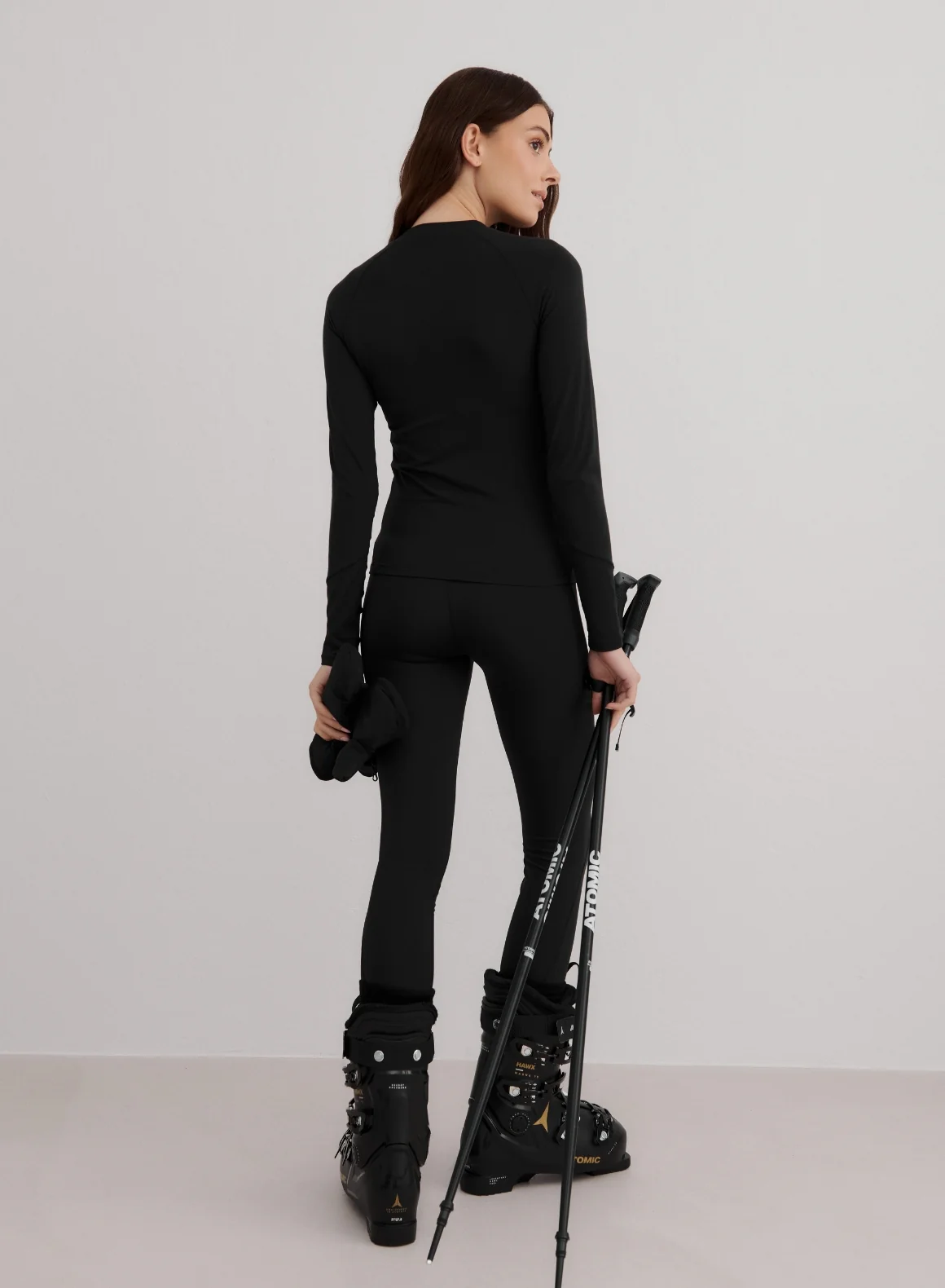 Black Baselayer Leggings - Image 3