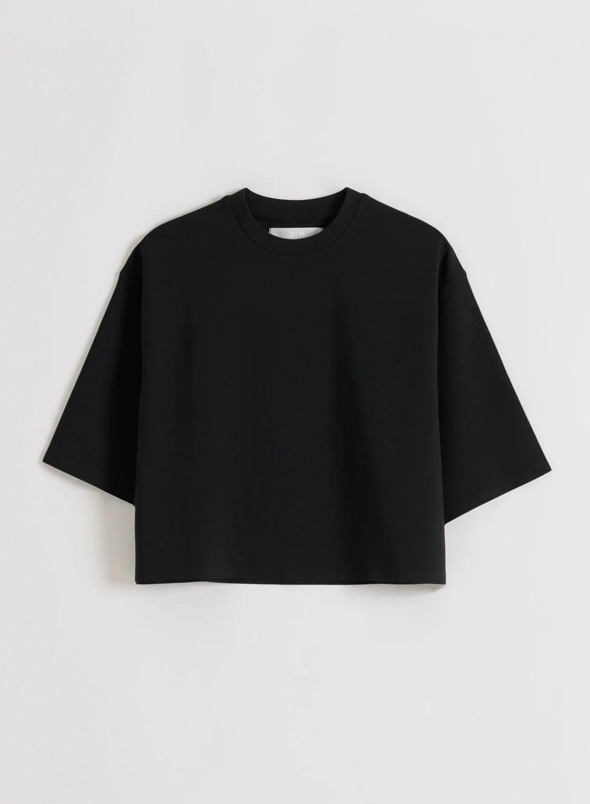 Black Luxe Boxy Short Sleeve - Image 5