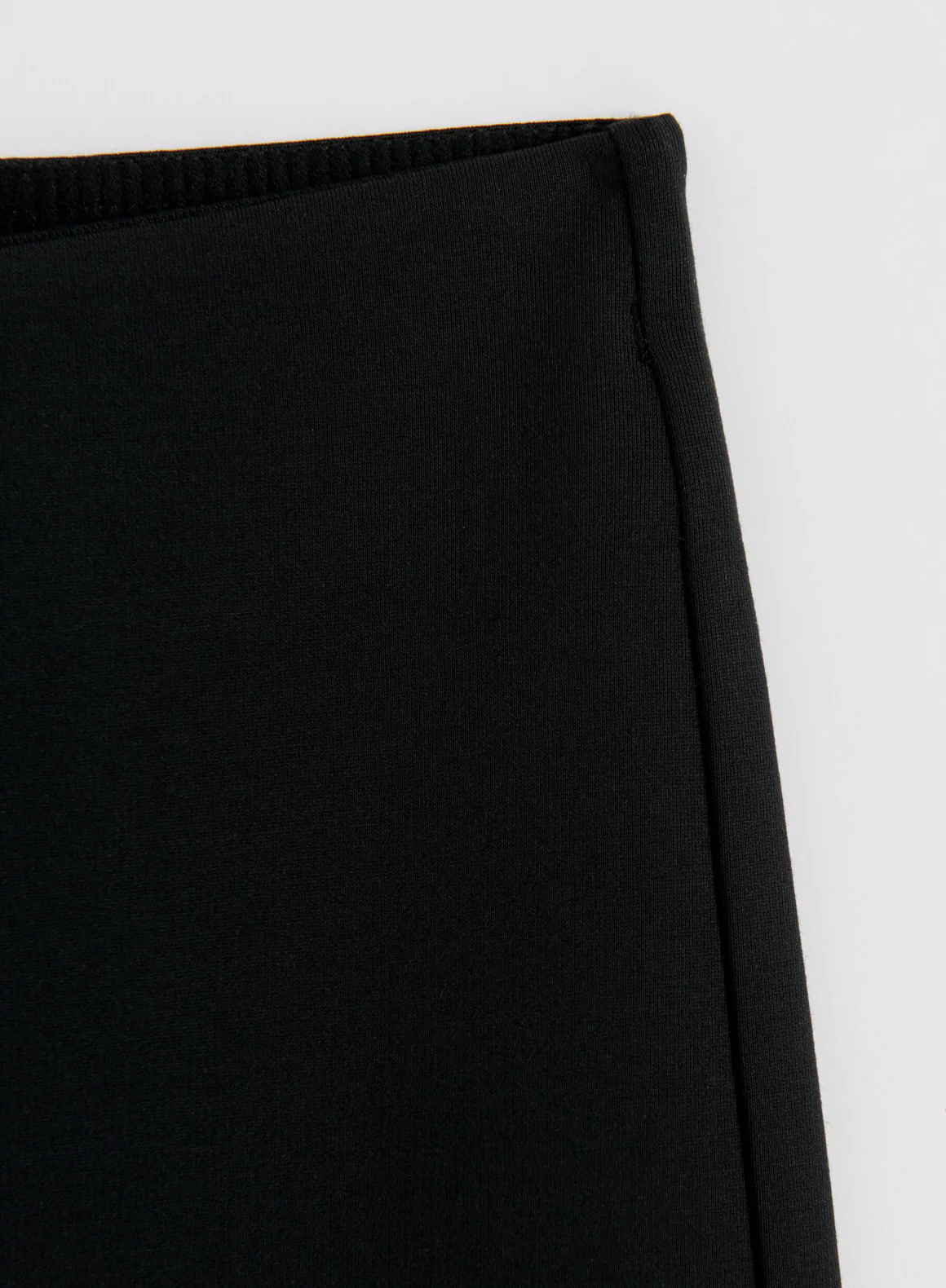 Black Luxe Kick Flare Leggings - Image 7