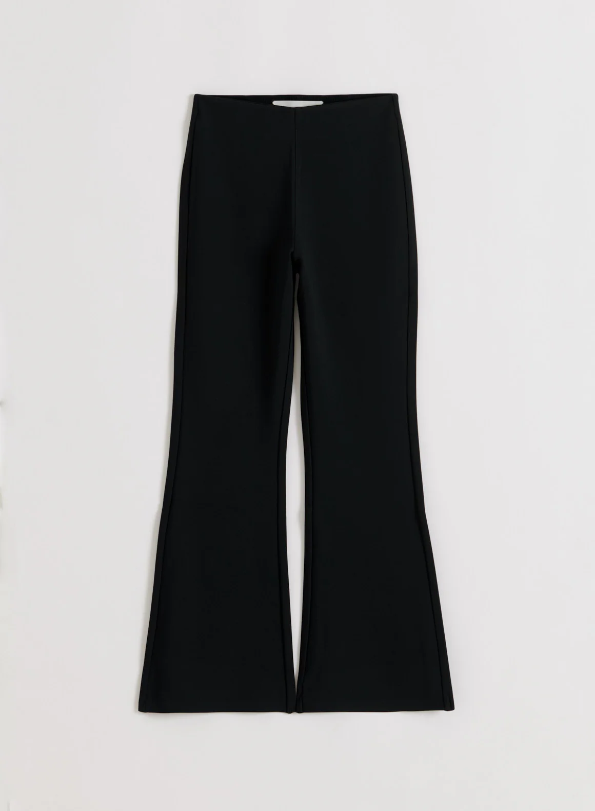 Black Luxe Kick Flare Leggings - Image 8