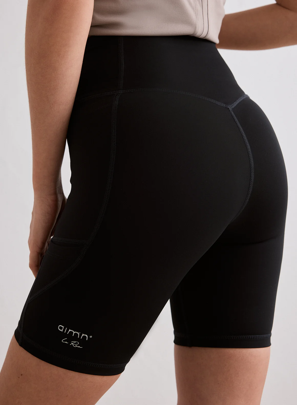 Black Running Biker Shorts