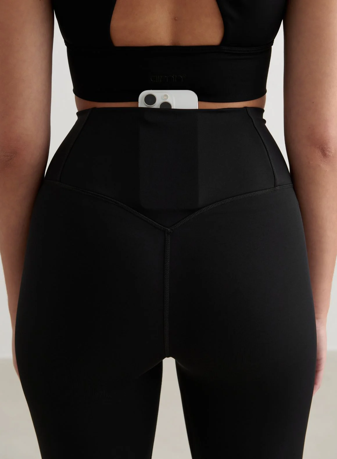 Black Sculpting Fit Tights - Image 4