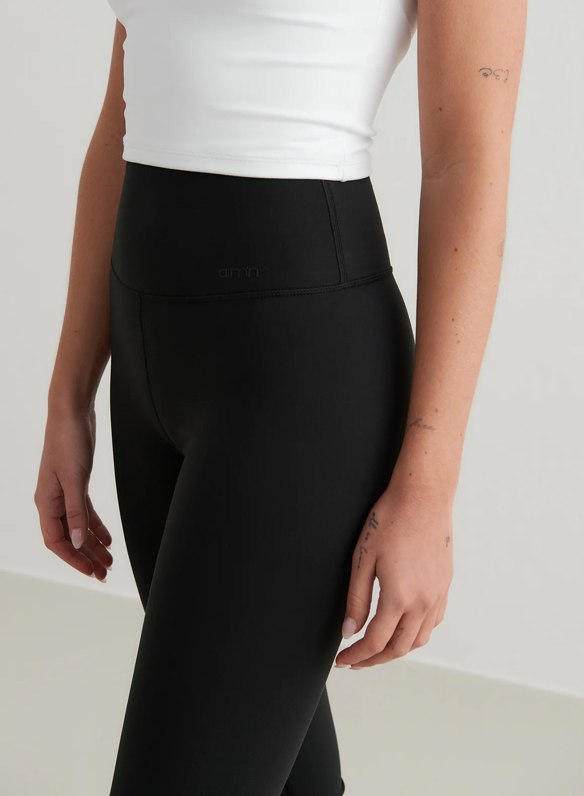 Black Sense Flare Tights - Image 60