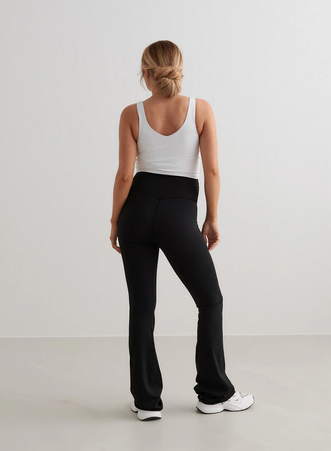 Black Sense Maternity Flare Petite Tights - Image 6