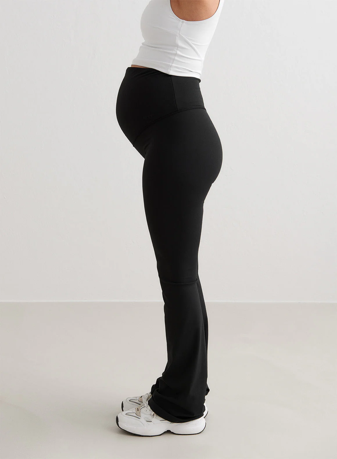 Black Sense Maternity Flare Petite Tights