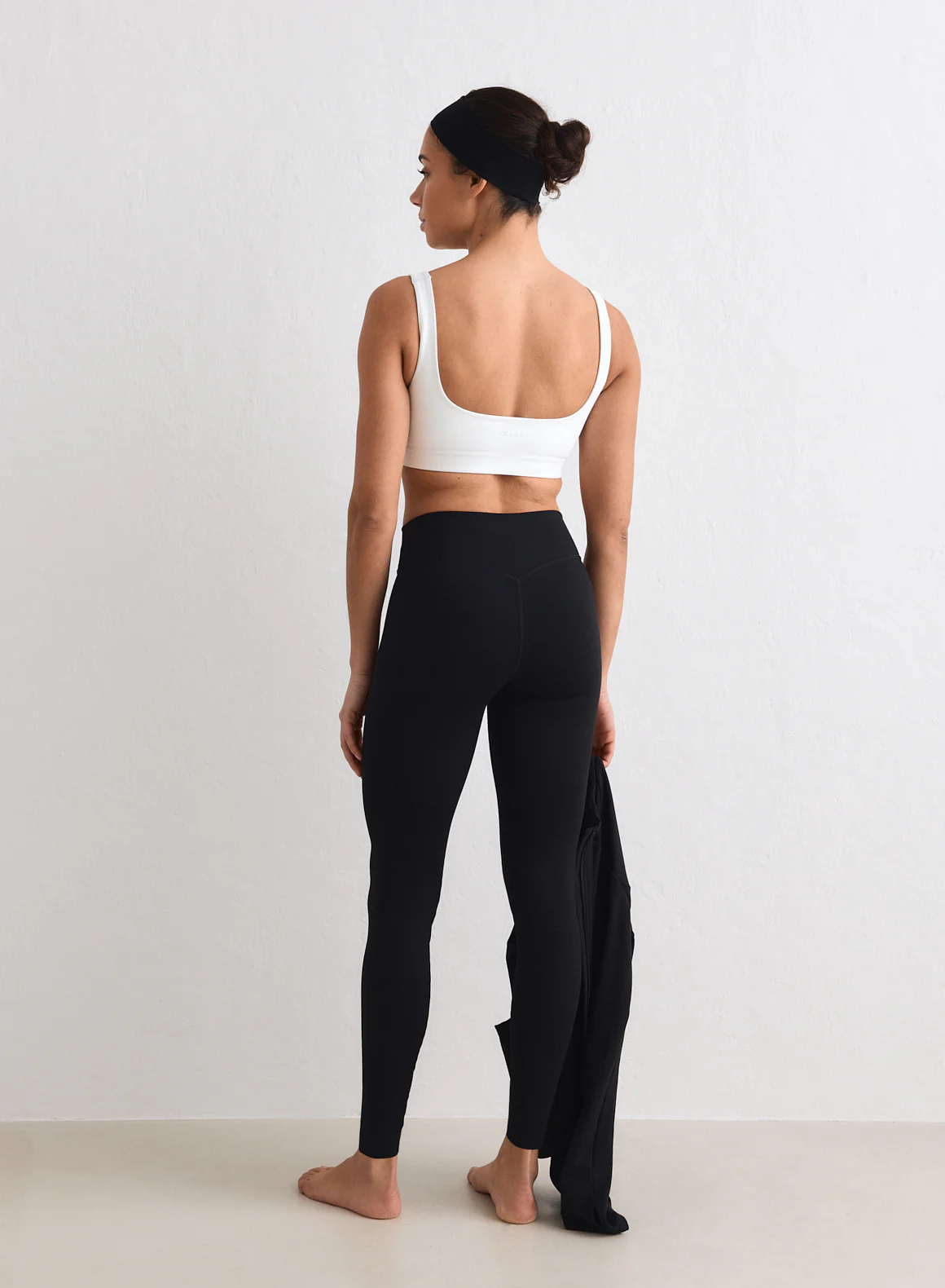 Black Sense Regular Waist Tights - Image 3