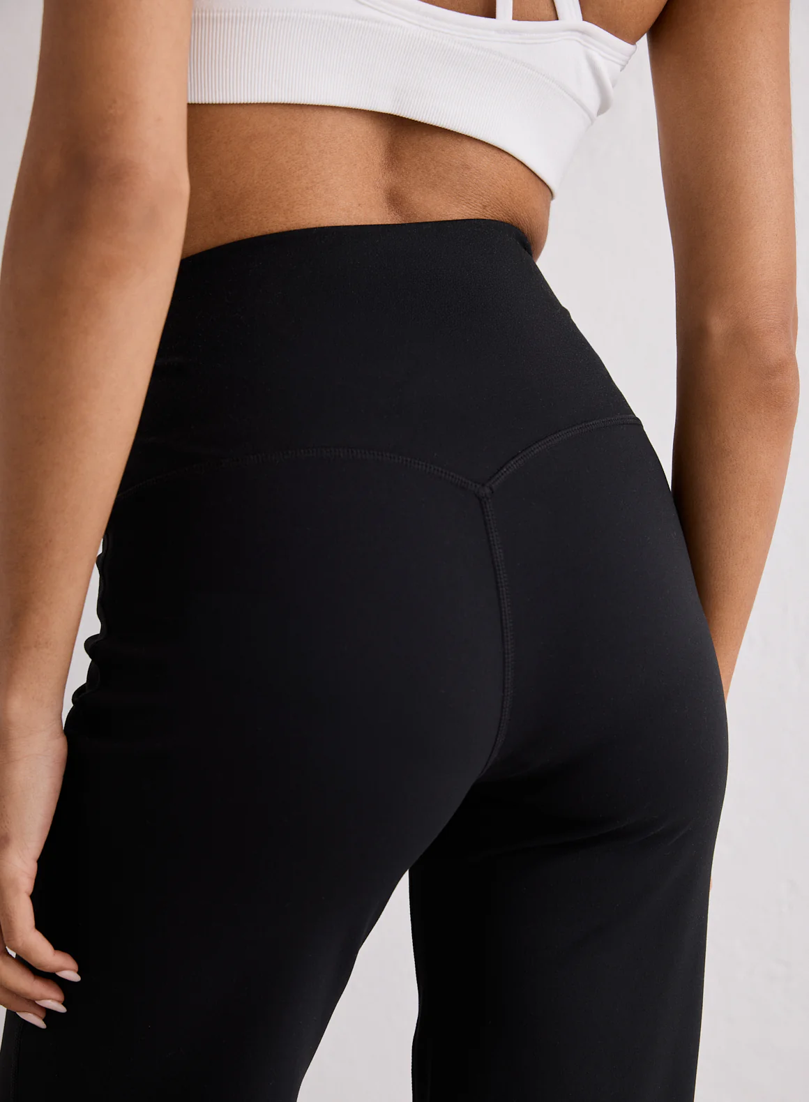 Black Sense Straight Leg Petite Tights - Image 6