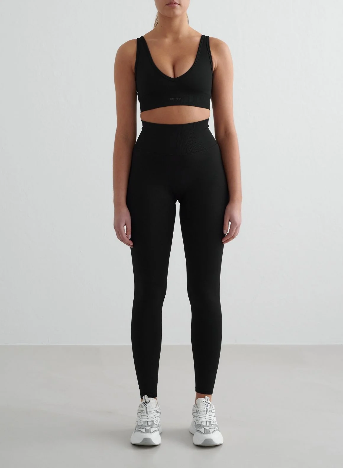 Black Shape Seamless Tights - Image 5