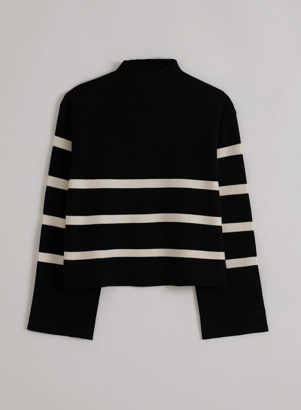 Black Stripe Perfect Knit Long Sleeve - Image 6