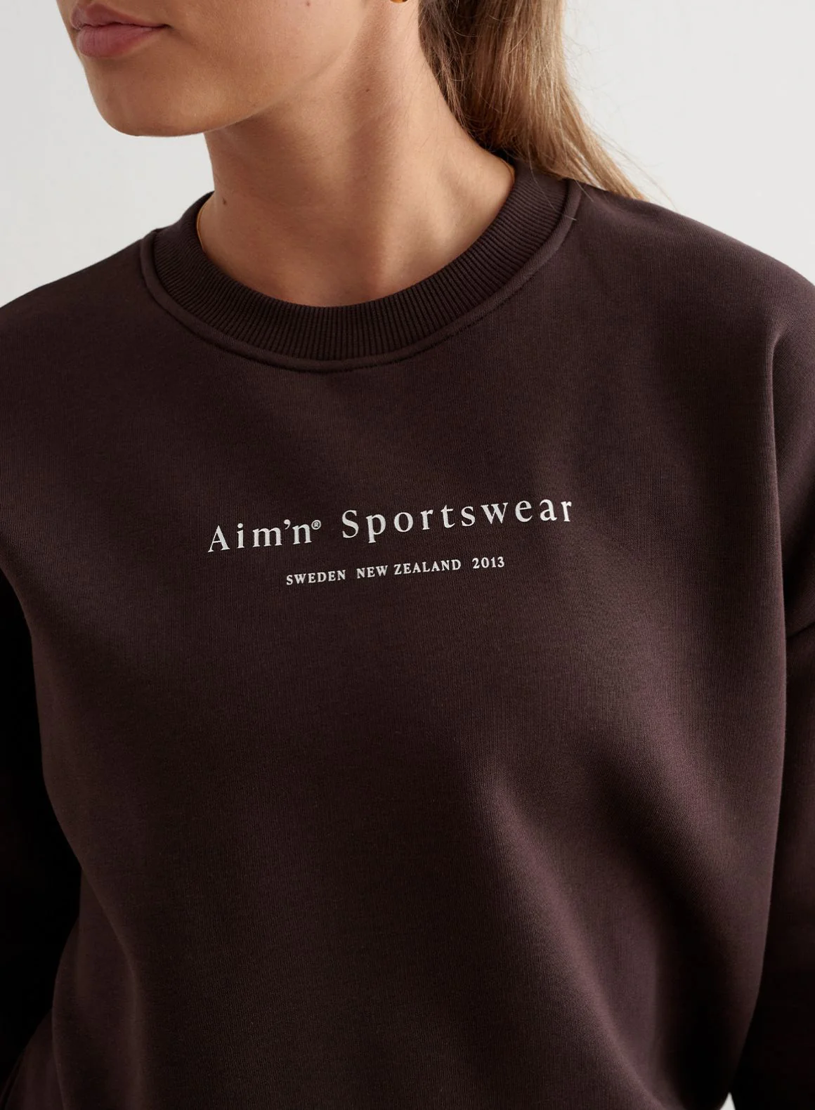 Cacao Serif Sweatshirt - Image 3