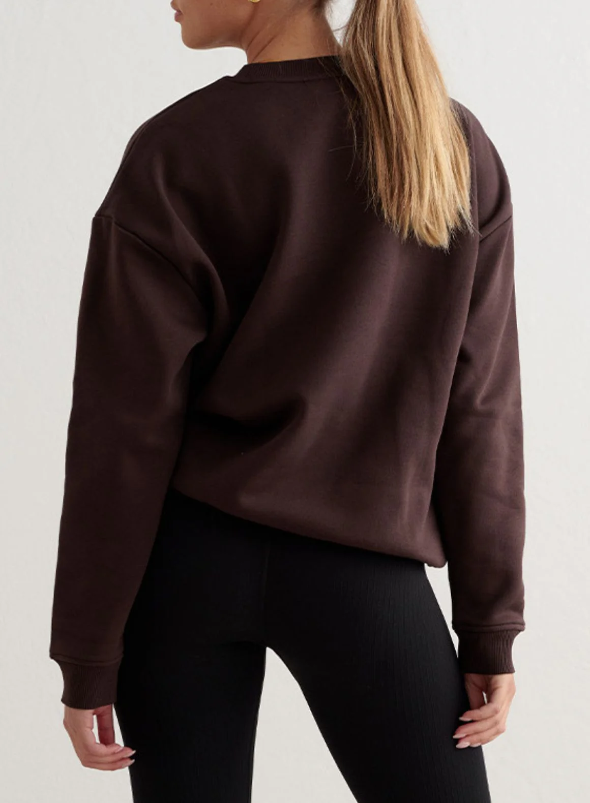 Cacao Serif Sweatshirt - Image 7