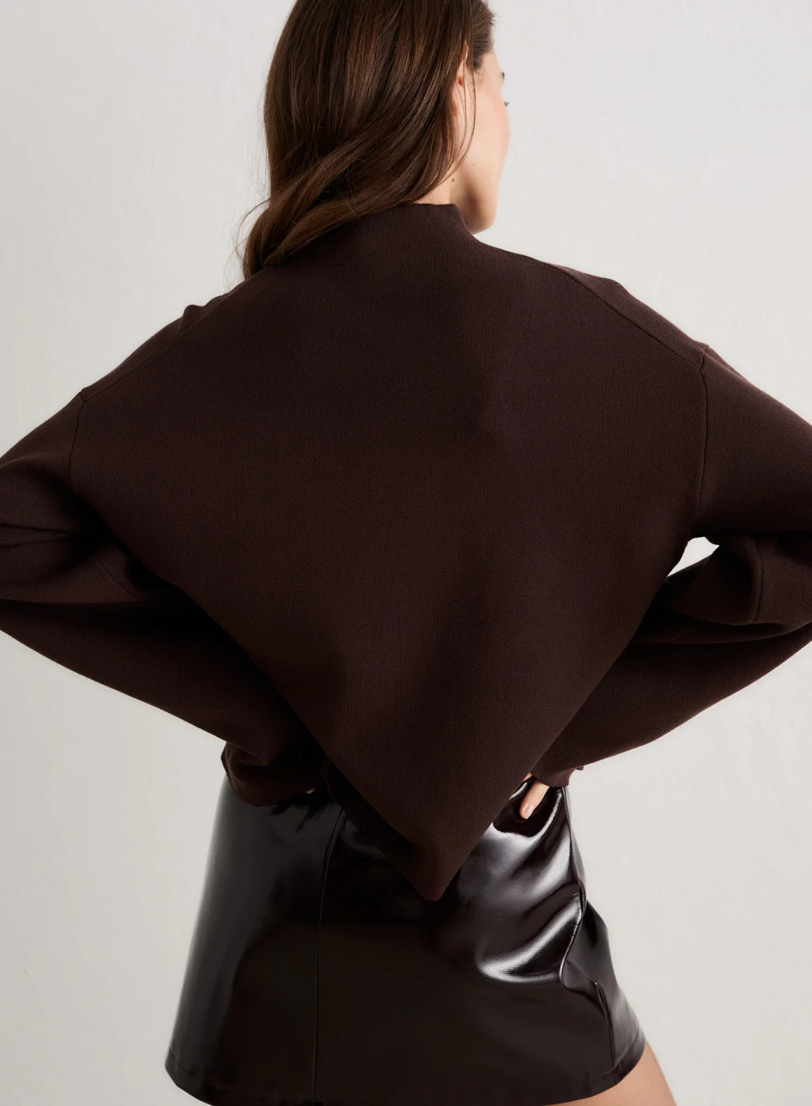 Chocolate Perfect Knit Long Sleeve - Image 4