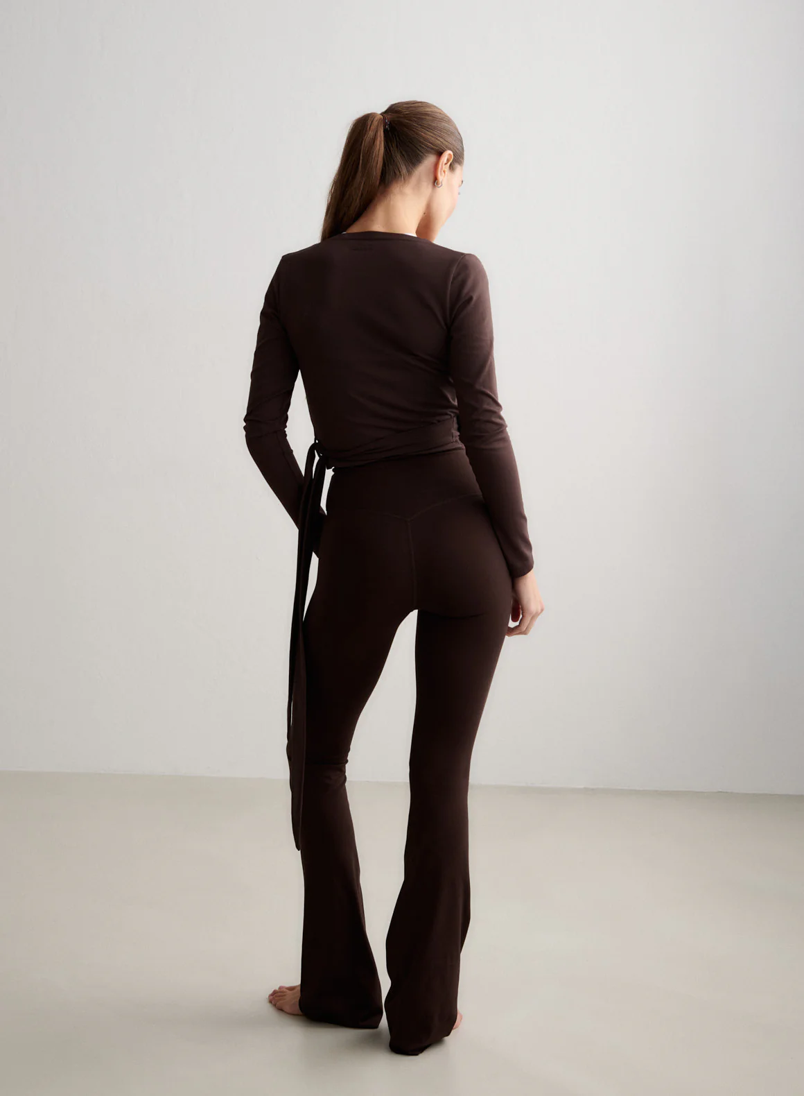 Chocolate Sense Flare Petite Tights - Image 2