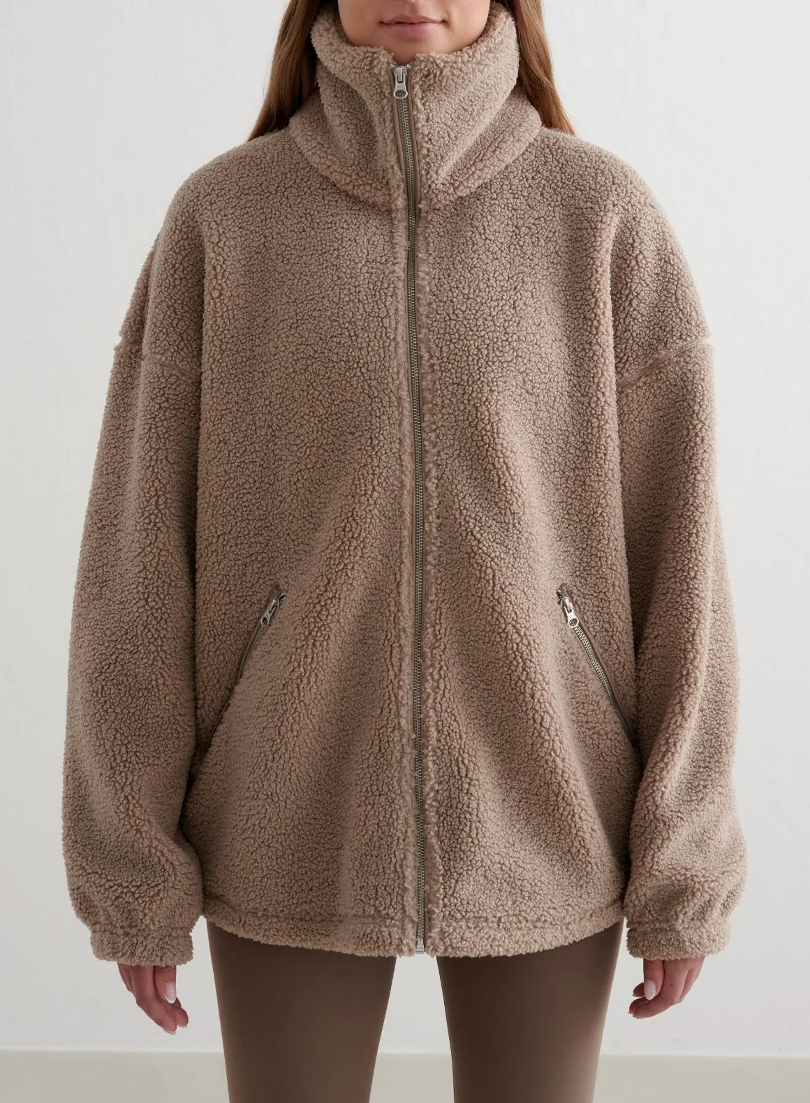 Dark Clay Pile Jacket - Image 3