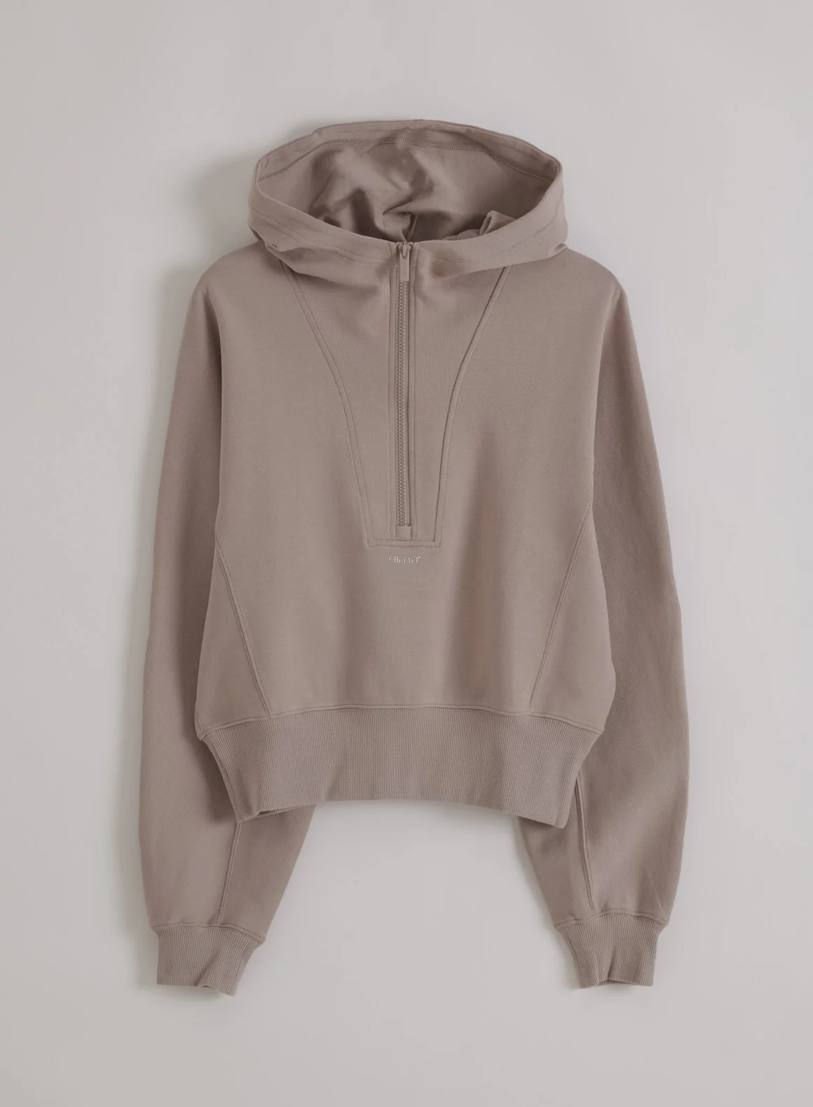 Dark Clay Sportif Half Zip Hood - Image 6