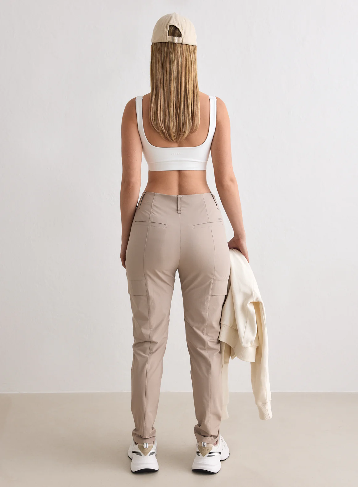 Dark Clay Straight Leg Cargo Pants - Image 2