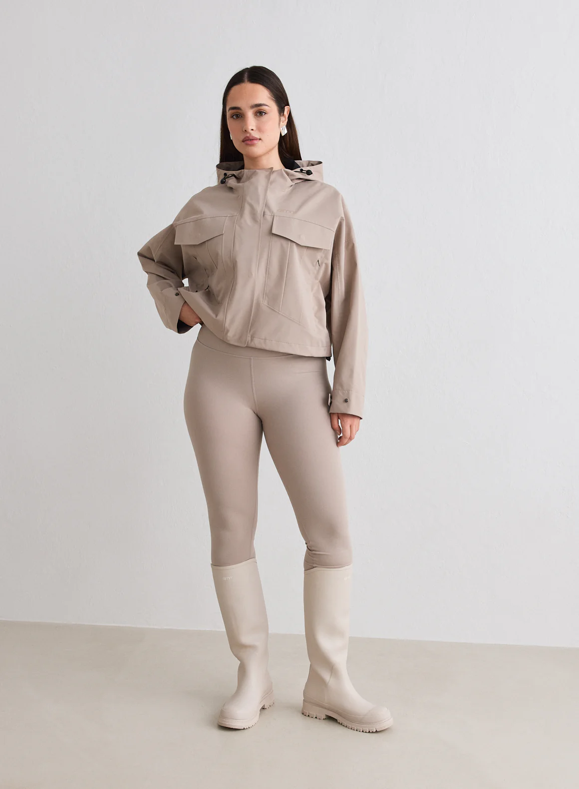 Dark Clay Waterproof Jacket - Image 2