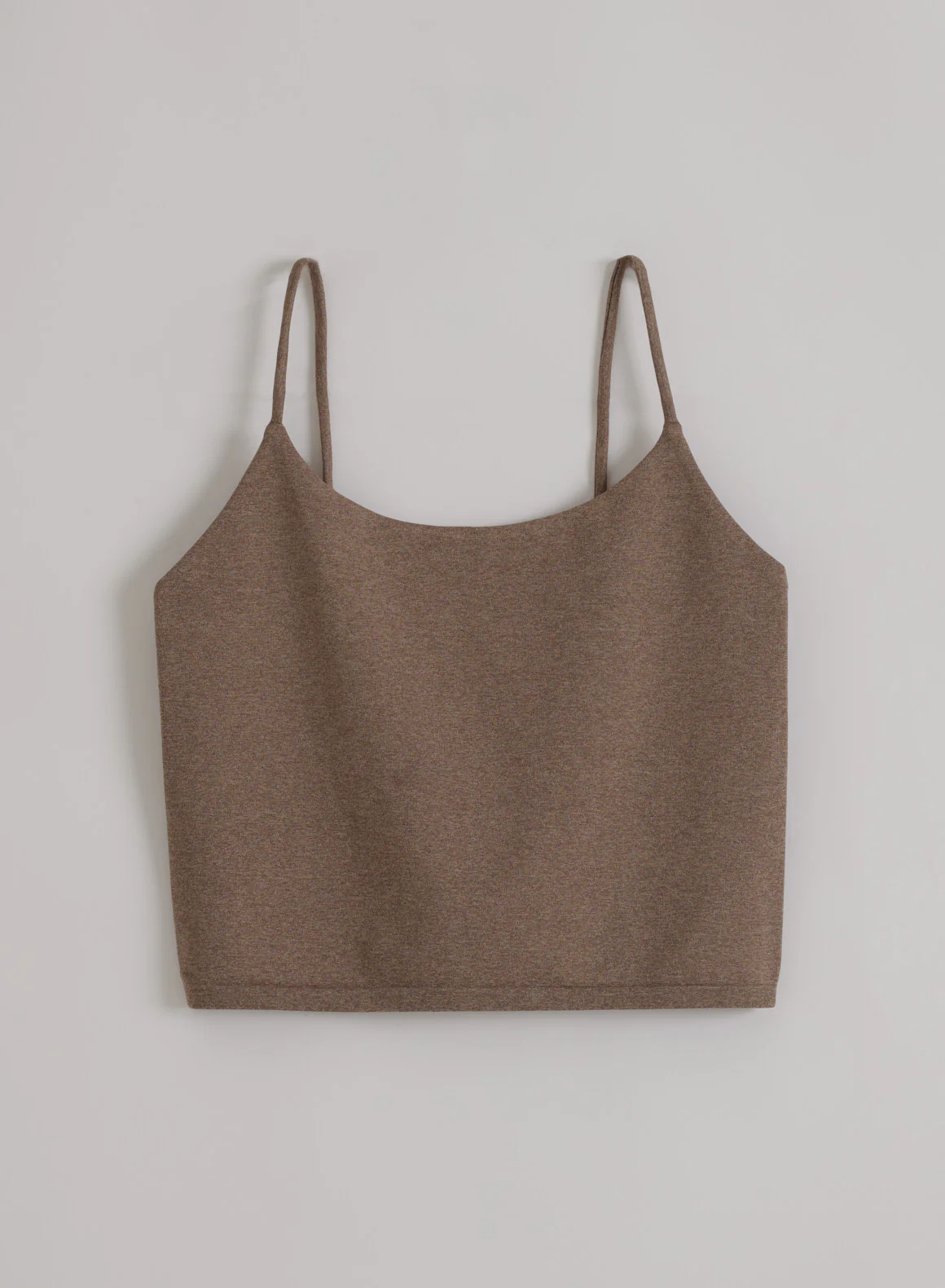 Espresso Melange Shape Seamless Strap Singlet - Image 6