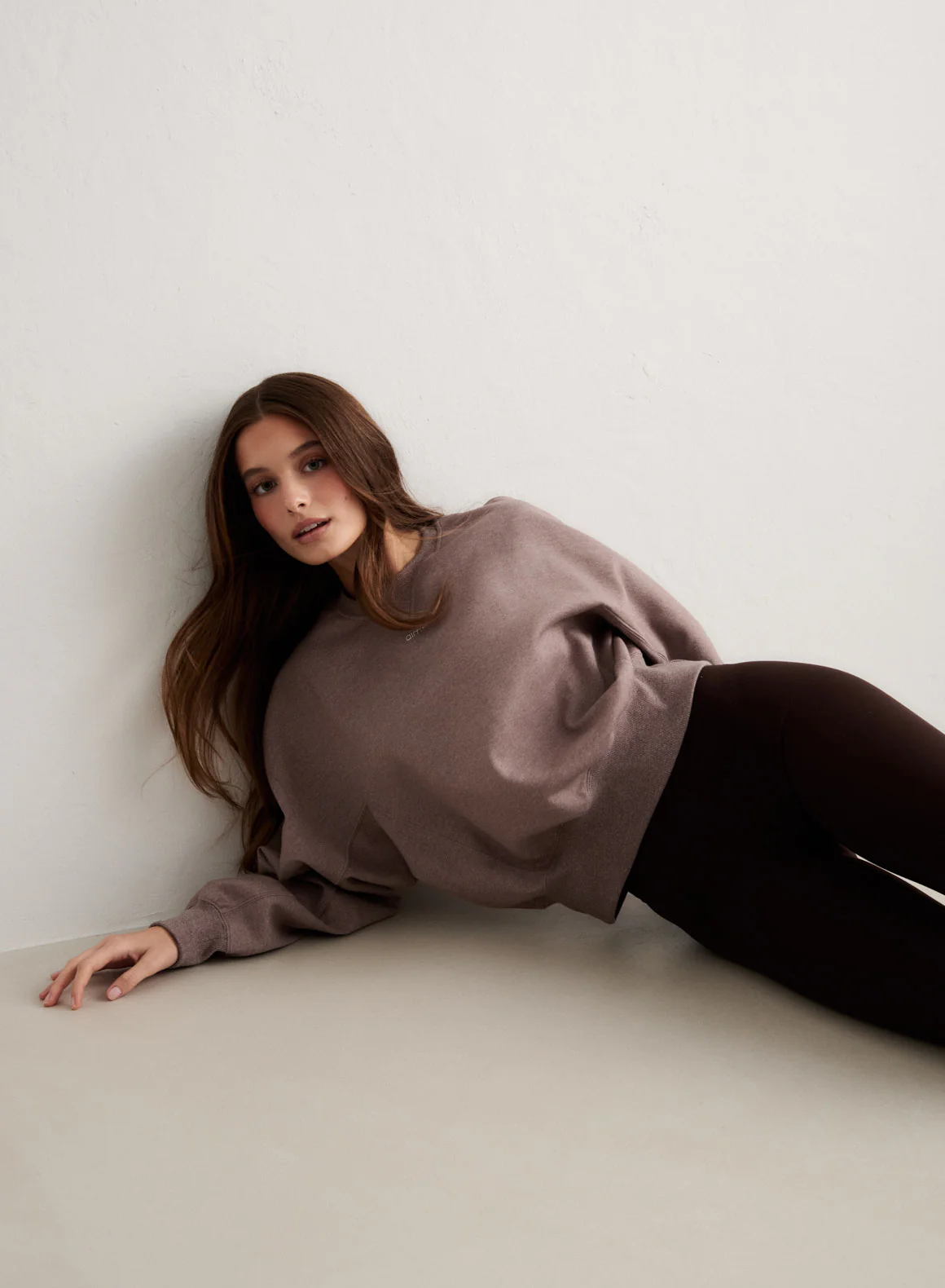 Espresso Melange Sportif Sweatshirt - Image 5