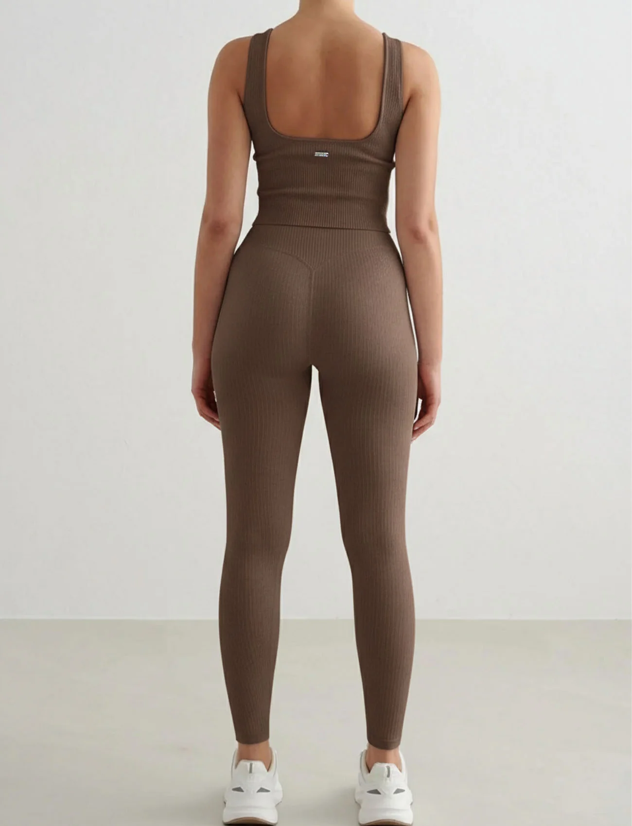 Macchiato Ribbed Seamless Shaping Bralette - Image 4