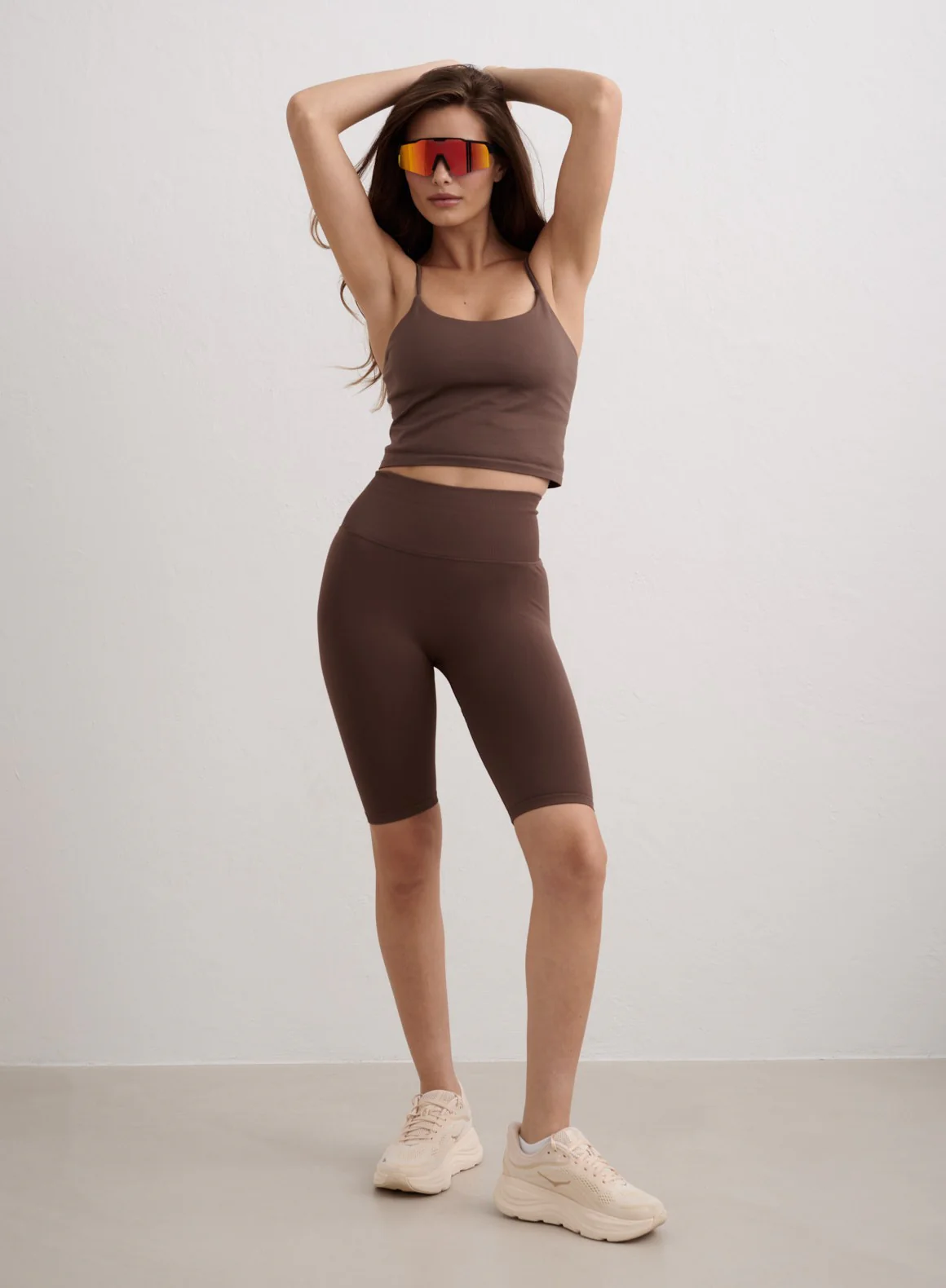 Macchiato Shape Seamless Biker Shorts - Image 2