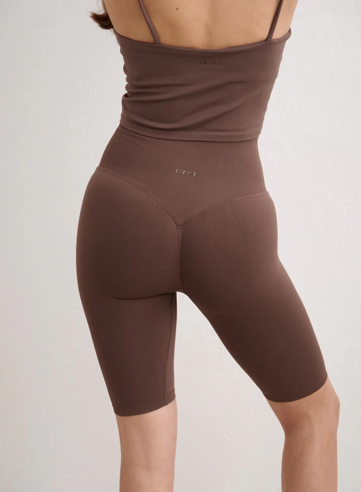 Macchiato Shape Seamless Biker Shorts - Image 4