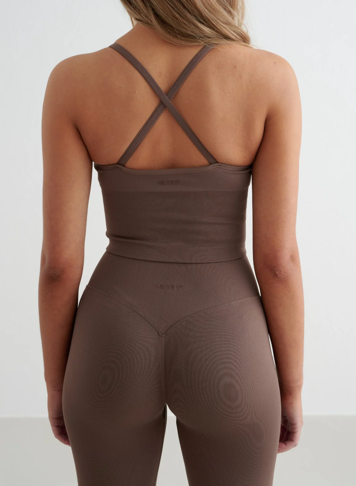 Macchiato Shape Seamless Cross Back Bralette - Image 6