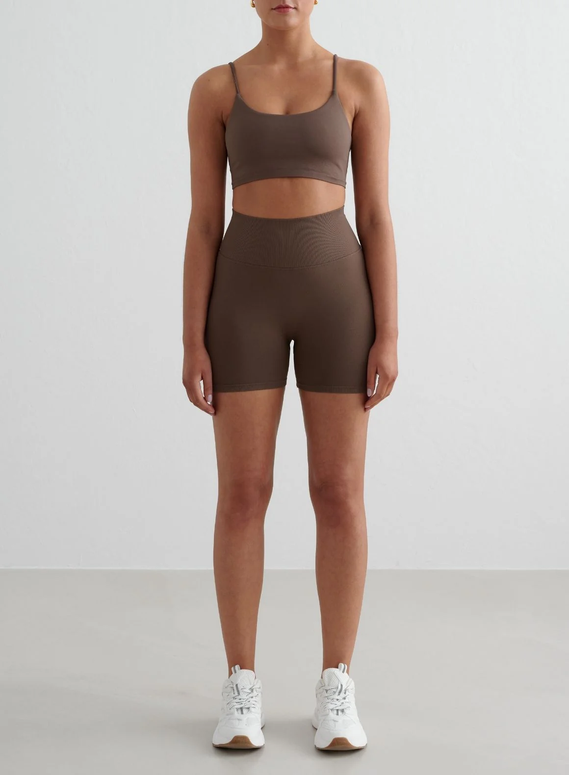 Macchiato Shape Seamless Hotpants & Strap Bra Set