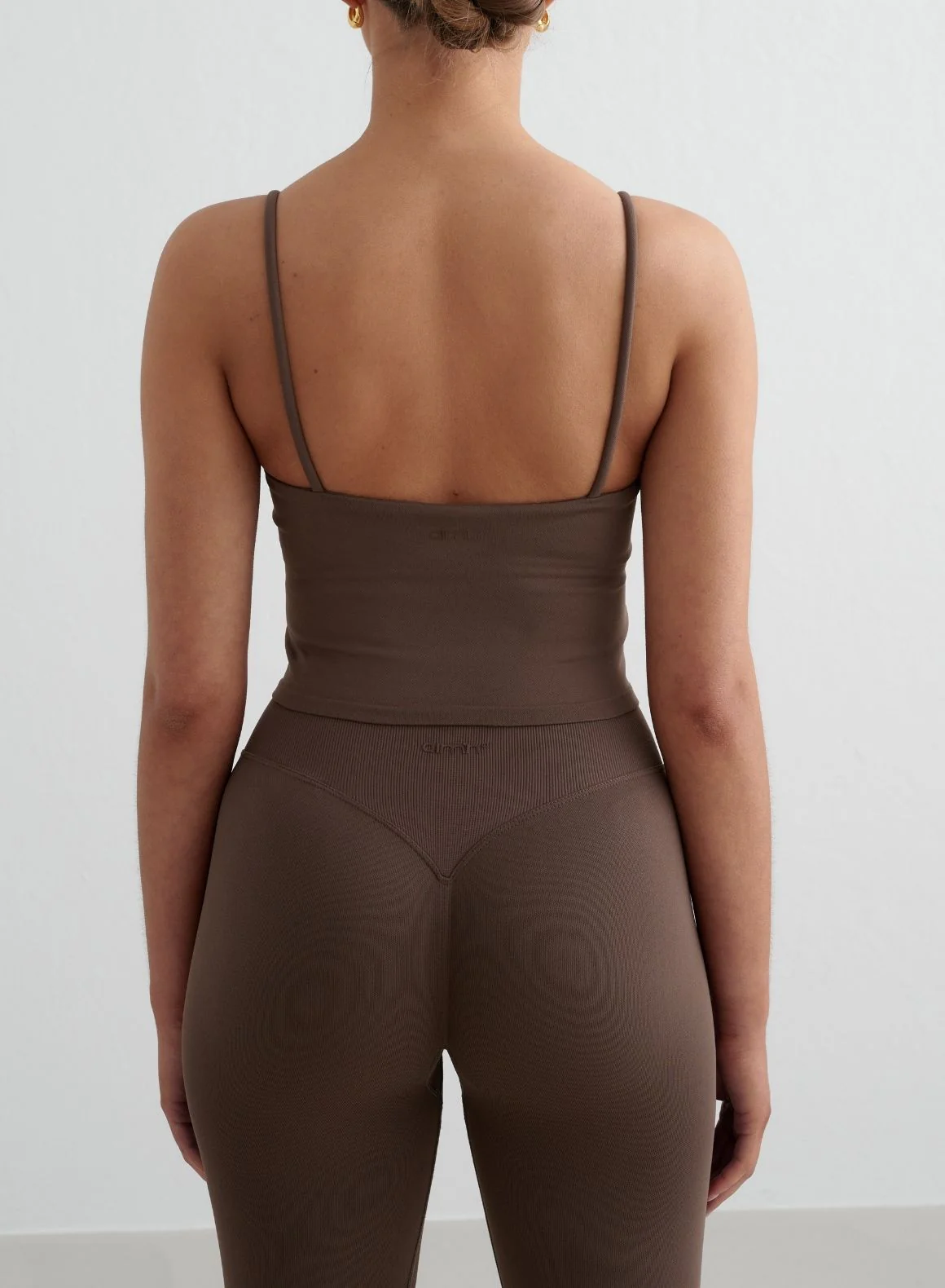 Macchiato Shape Seamless Strap Singlet - Image 2