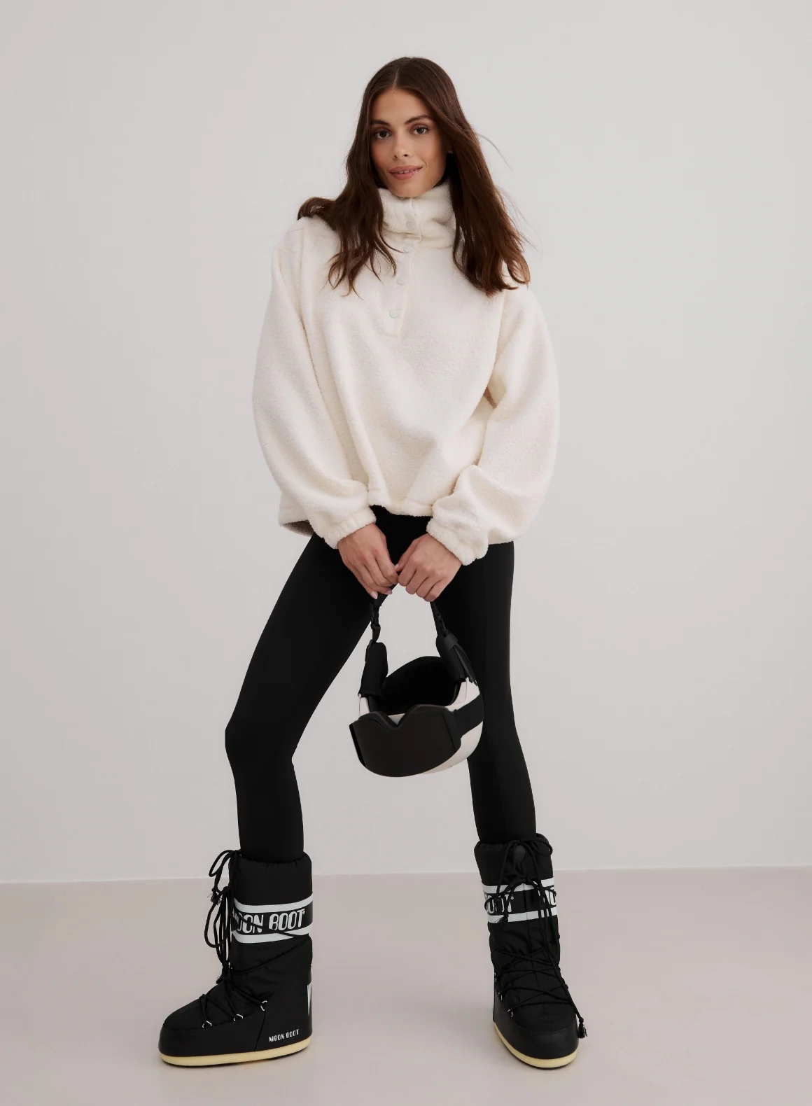 Off White Polar Fleece Long Sleeve - Image 4