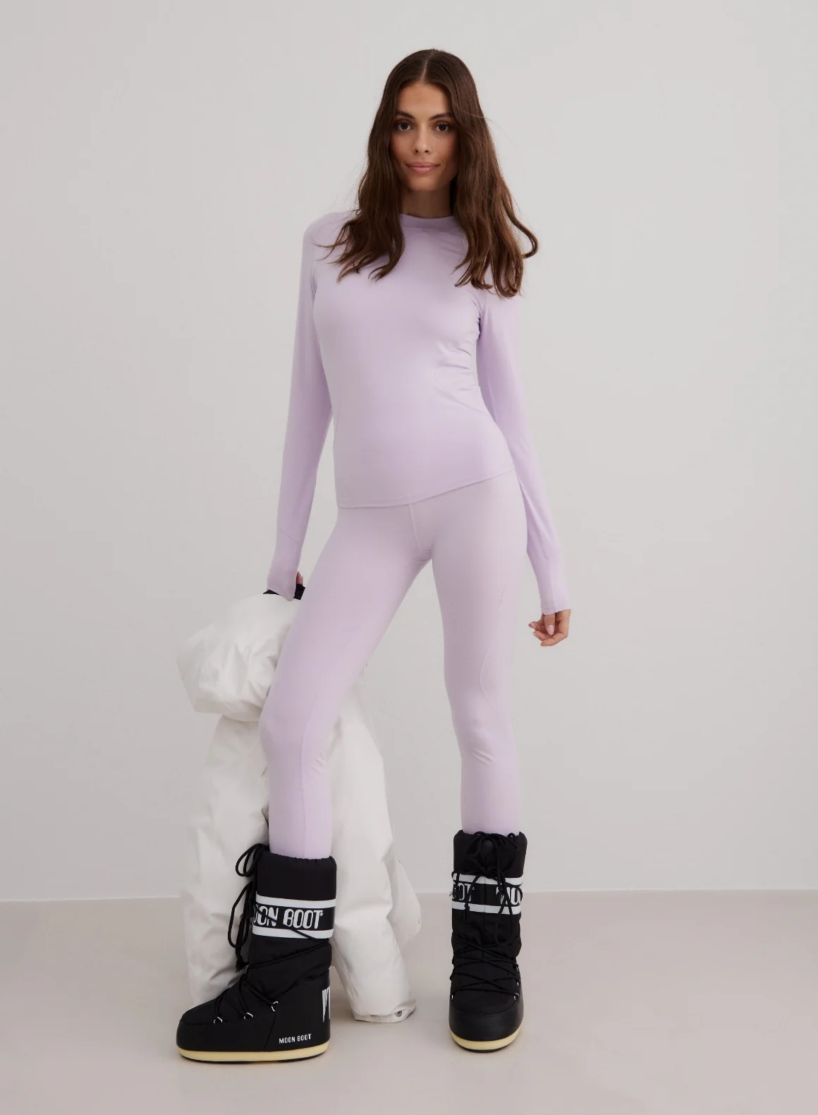 Pale Lavender Baselayer Long Sleeve - Image 2