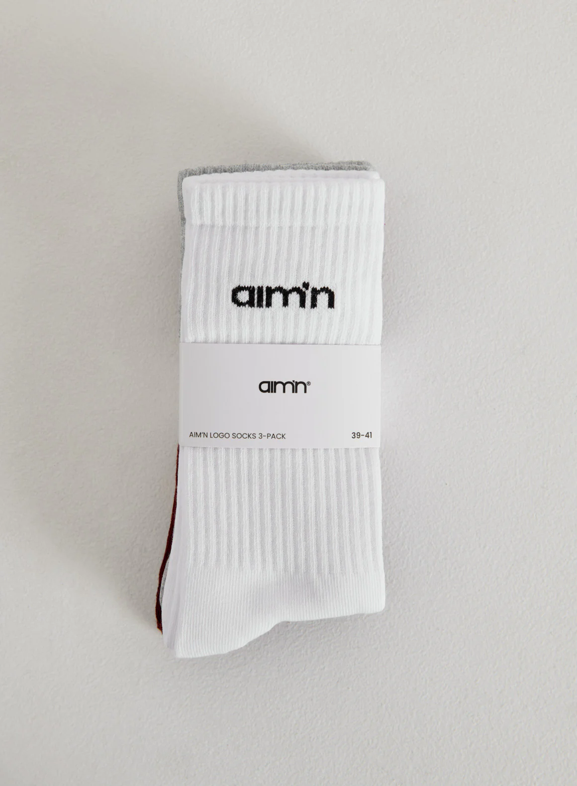 Ruby Aim'n Logo Socks 3-pack