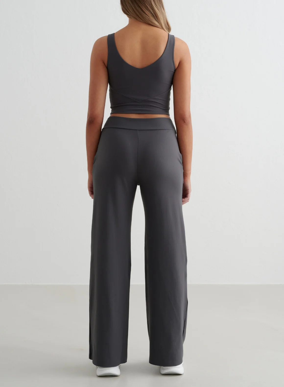 Shadow Grey Sense Wide Pants - Image 2