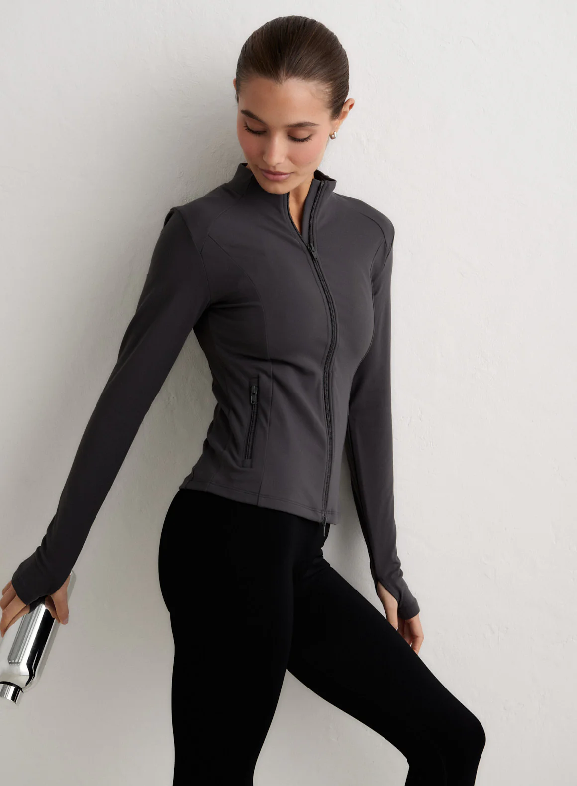 Shadow Grey Sense Zip Jacket - Image 4